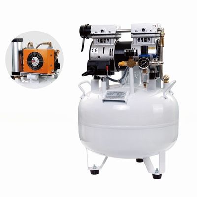 Bom preço. Compressor dental de ar livre de óleo com secador 32L Compressor de bomba de vácuo silencioso on-line