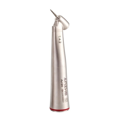 Anel Vermelho Ferramentas Cirúrgicas Dentárias Turbina 1: 4.2 Baixa Velocidade 45 Graus Dentário