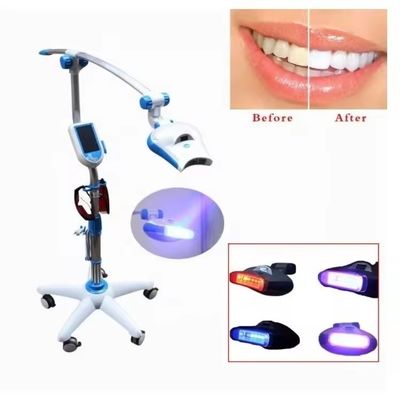 Bom preço. 5 polegadas touch screen LED máquina de clareamento de dentes luz fria 3 cores lâmpada de clareamento de dentes on-line