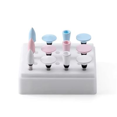 Bom preço. 12pcs/caixa de alta qualidade dental silicone dentes de polimento para contra ângulo de mão peça venda quente kits de polimento dental on-line