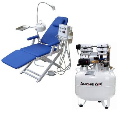 Bom preço. 105L/Min Fluxo de ar Dental Pump Unit 850W Custom Logo Silent Dental Air Compressor on-line