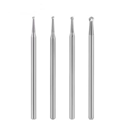 Bom preço. Laboratório Dentário Burs de Carbono de Tungstênio 10pcs/caixa Dental Burs de Carbono Redondo Para Polir on-line