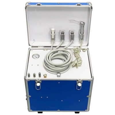 550w maleta de tratamento dental ISO aprovada unidade portátil dentária pequena com ejetor de saliva