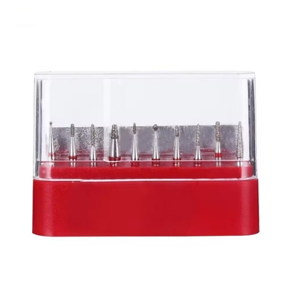 Crianças Kit de Odontologia Mini Dimensão Dental Diamante Burs Crianças Dentes Polir Bur