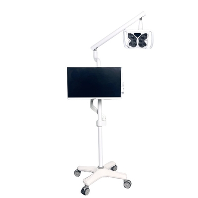 4 Rodas universais Sistema de branqueamento de dentes de luz fria em forma de borboleta Equipamento de branqueamento de dentes