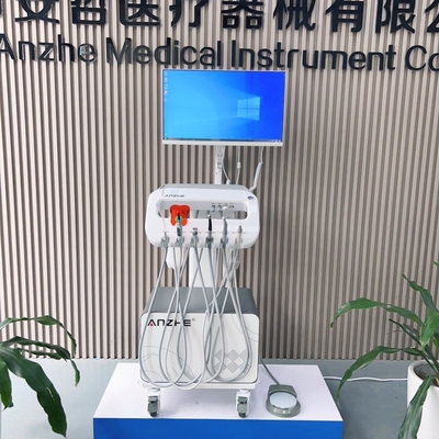 Equipamento Veterinário Portátil Dentista Unidade Dental Móvel Com Compressor de Ar e Computador Conjunto de Câmera Oral