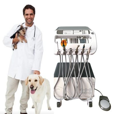 Bom preço. Equipamento Dental Veterinário Máquina de Tratamento de Dentes de Animais de estimação Mover em Vontade Veterinária Usar unidade de Tratamento Dental de Animais de estimação com compressor on-line