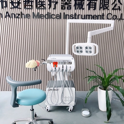 Simulador Dental Sistema de Treinamento Dental Simulador Dental Cabeça Fantasma com Carrinho de Tratamento para Ensino da Escola Dental