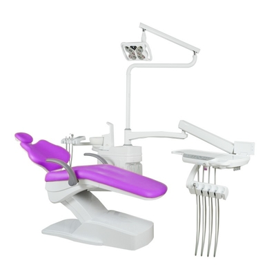 Dispositivos Médicos Profissionais Equipamento de Tratamento Dental 220V Unidade de Cadeira Dental de Travesseiro Roxo