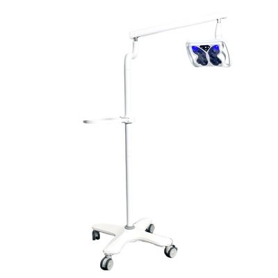 Bom preço. Máquina portátil de clareamento de dentes 12W potente 10 LED luz fria piso de luz de pé unidade de branqueamento móvel lâmpada on-line