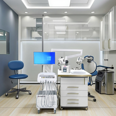 Fábrica Dental Profissional Carrinho Dental Móvel Unidade de Entrega Dental 220V com Câmera Oral Unidade de Terapia Dental Portátil