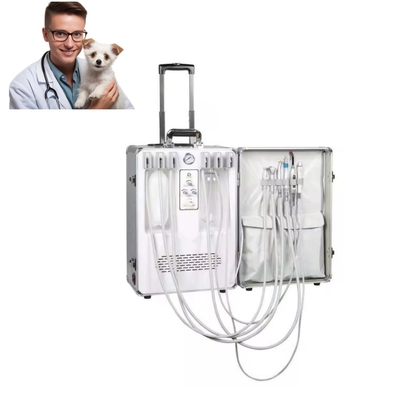 Equipamento de Operação Dental Portátil para Limpeza de Dentes de Animais, Unidade de Terapia Dental para Uso em Clínicas Veterinárias, Unidade Dental Móvel Portátil