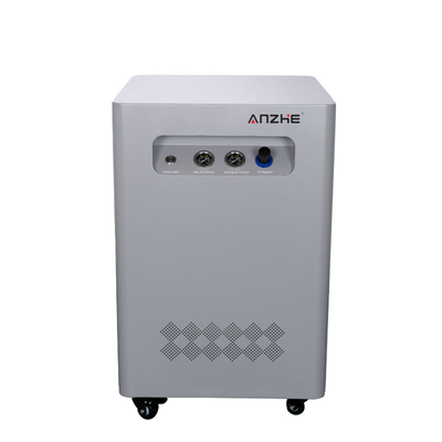 Compressor dental aprovado pela ISO Compressor de ar livre de óleo portátil com gabinete silencioso Gery Color Compressor silencioso com caixa
