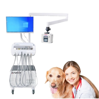 Sistema Dental Veterinário de Alta Qualidade Equipamento da Clínica Veterinária Unidade de Tratamento de Dentes de Animais de estimação Carrinho Dental Móvel