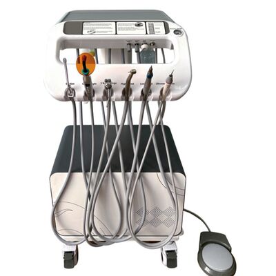 Nova Unidade Dental Mini Móvel com Compressor de Ar Carrinho de Terapia Dental Portátil para Clínicas Casas Unidade Dental Veterinária Móvel