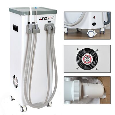 Bom preço. Máquina de sucção odontológica OEM com ejetor de saliva - Sistema de sucção odontológica econômico - Bomba de vácuo odontológica direta da fábrica on-line