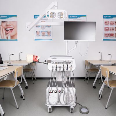 Bom preço. Simulador de Treinamento Dental com Cabeça Fantasma Equipamento de Treinamento de Estudantes Dentários Unidade de Simulação de Escola Dental com Compressor de Ar on-line