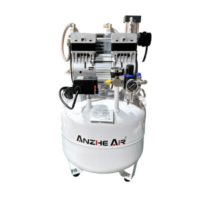 Bom preço. 40L Compressor de Ar Odontológico Silencioso Sem Óleo 850W Bomba de Ar para Equipamentos de Clínica com Logotipo OEM on-line