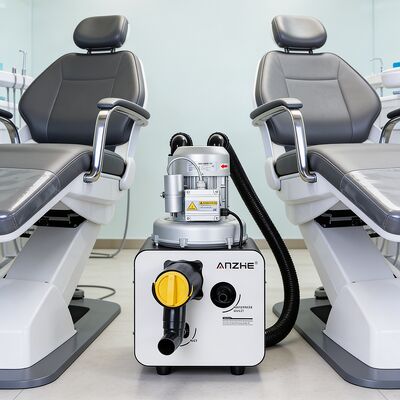 Bom preço. Unidade de Sucção Odontológica Compacta de 750W com Separação de Vapor de Ar e Água | Bomba de Vácuo Odontológica Portátil de 1000L/min para Uso em Clínica on-line
