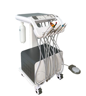 Bom preço. Unidade móvel de distribuição dental de 550W com pressão de 0,8Mpa e ruído de 38DB Carrinho dental compacto para uso veterinário on-line