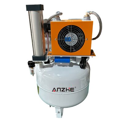 40L Compressor de Ar Odontológico Silencioso Sem Óleo com Secador de Ar Compressor Médico para Clínica Odontológica e Equipamentos de Laboratório