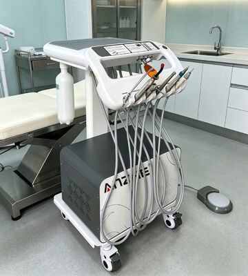 Bom preço. Carrinho Odontológico Móvel de Alta Qualidade com Compressor de Ar | Unidade Odontológica Portátil para Clínicas e Serviços Móveis | Carrinho Odontológico Móvel Silencioso e Eficiente on-line