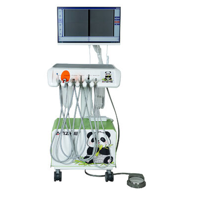 Bom preço. Carrinho Odontológico Móvel para Animais Equipamento Odontológico Veterinário Sistema de Tratamento Odontológico para Animais de Estimação com Câmera Oral, Compressor de Ar e Sucção on-line