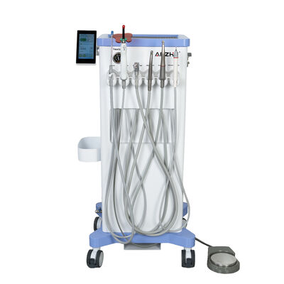 Bom preço. Unidade dentária veterinária portátil com compressor de ar sem óleo de 550W 10L tanque de aço inoxidável Estação de trabalho dentária de baixo ruído on-line