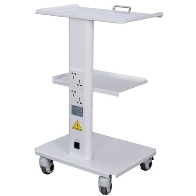 Bom preço. Carrinho Móvel Dental Durável de 3 Níveis ∙ Trolley de Instrumentos de Rolamento de Aço Rolante a Frio para Clínicas, Laboratórios e Treinamento Dental ∙ Factory Direct on-line