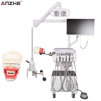 Bom preço. Unidade Odontológica Portátil com Cabeça Fantasma para Simulação de Anestesia, Estação de Trabalho para Treinamento Odontológico e Sistema de Ensino de Anestesia Local para Faculdades de Odontologia on-line