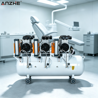 Bom preço. AZ-FA150B Compressor de Ar Odontológico de Grau Médico Sem Óleo com Secador e Tanque de 150L on-line