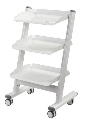 Bom preço. Carrinho Odontológico de 3 Camadas com Rodas Universais e Tomada Elétrica para Clínicas Odontológicas on-line