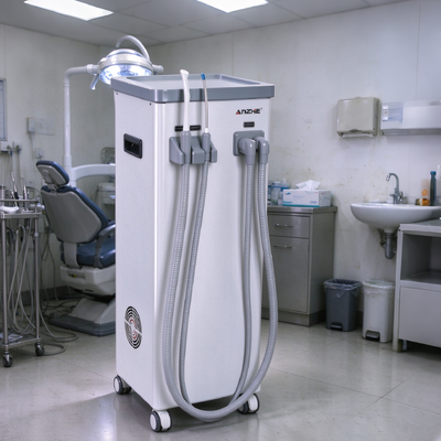 400W Portable Dental Vacuum Pump with 800L/min Suction Power and 56dB Low Noise for Clinic Treatment