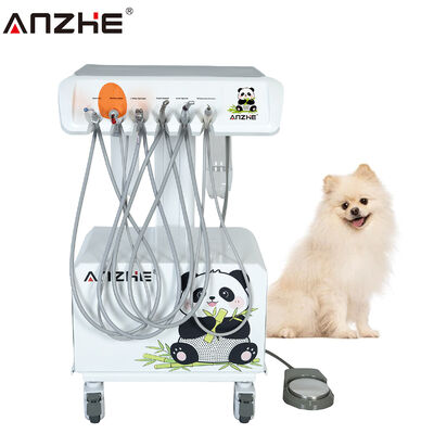 Bom preço. Unidade dentária veterinária portátil com potência de 550W Pressão de 0,8Mpa e ruído baixo de 58dB para clínicas de animais on-line