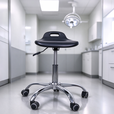 Bom preço. Banqueta Odontológica ESD com Controle Estático, Altura Ajustável e Rodízios Condutivos para Clínicas Odontológicas on-line