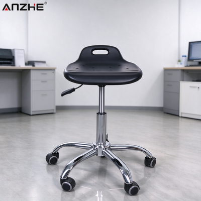 Banco Odontológico Antiestático ESD com Rodízios Condutivos e Design Ergonômico Ajustável para Clínica e Laboratório Odontológico